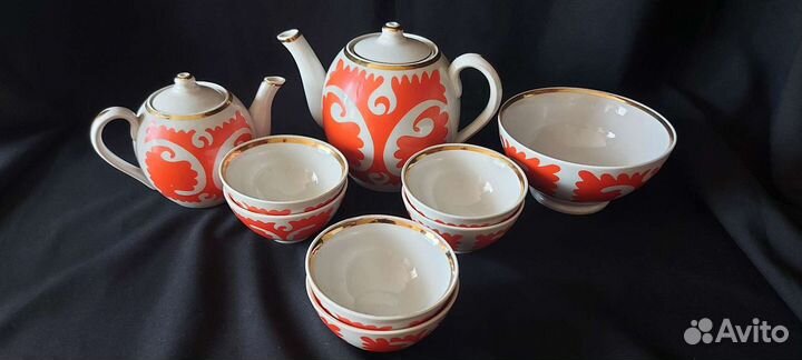 Сервиз чайный Восточный.Кузяевский завод