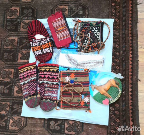 Вышлю Набор Туркменистан руч.раб