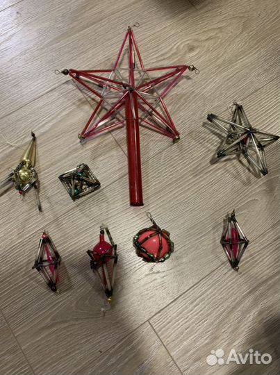 Елочные игрушки СССР