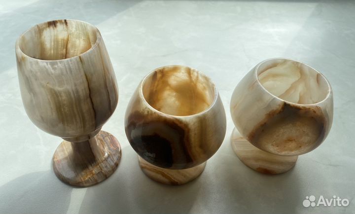 Бокалы из селенита