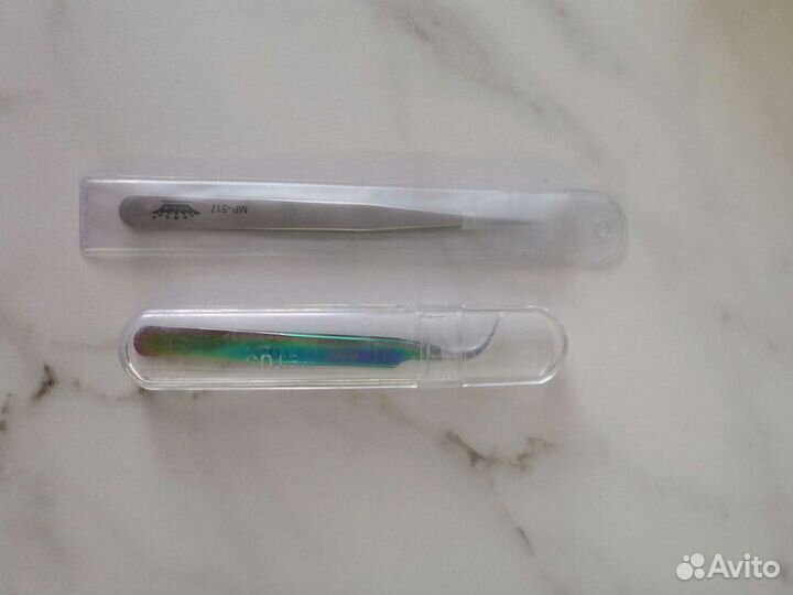 Пинцет для наращивания ресниц