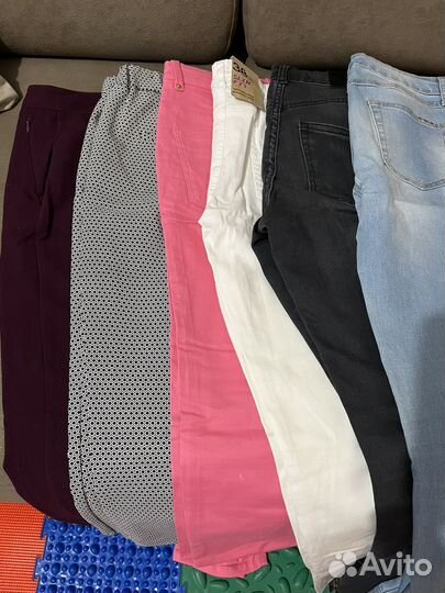 Вещи размер 40-42 брюки джинсы юбки платье