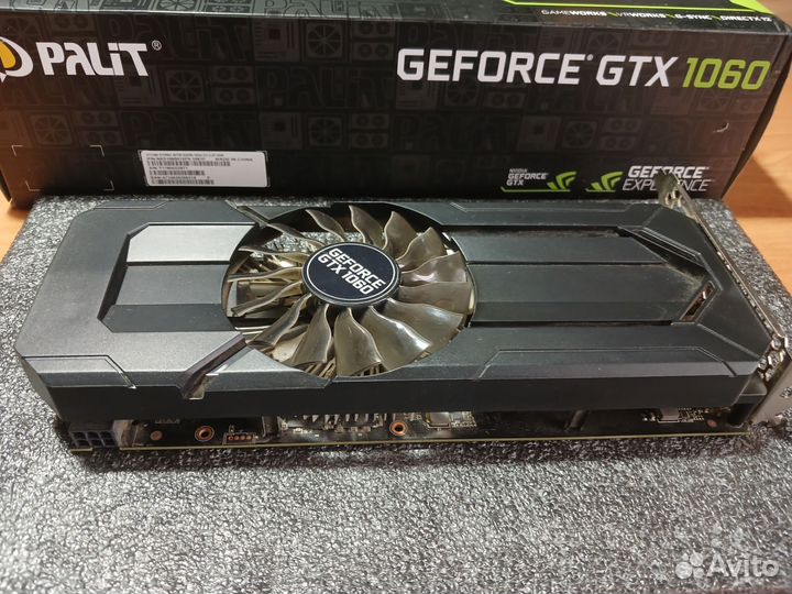 Видеокарта: Geforce GTX 1060 3gb