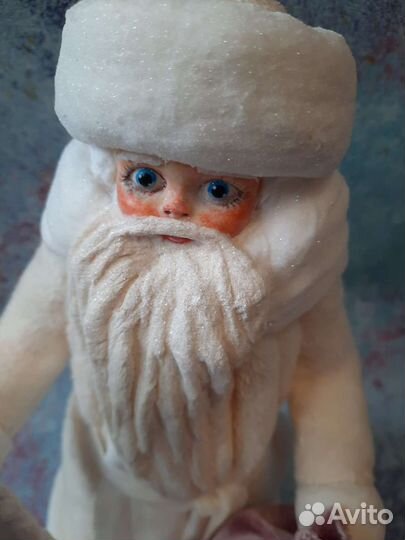 Дед Мороз ватный/ ватные игрушки