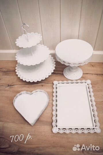 Наборы посуды для торта кенди бар, сладкий стол