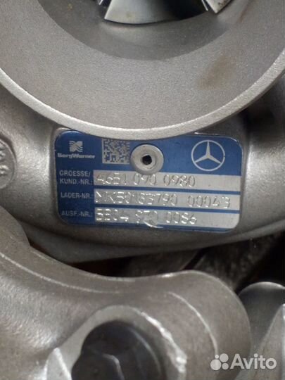 Турбина Mercedes Sprinter A6510900980