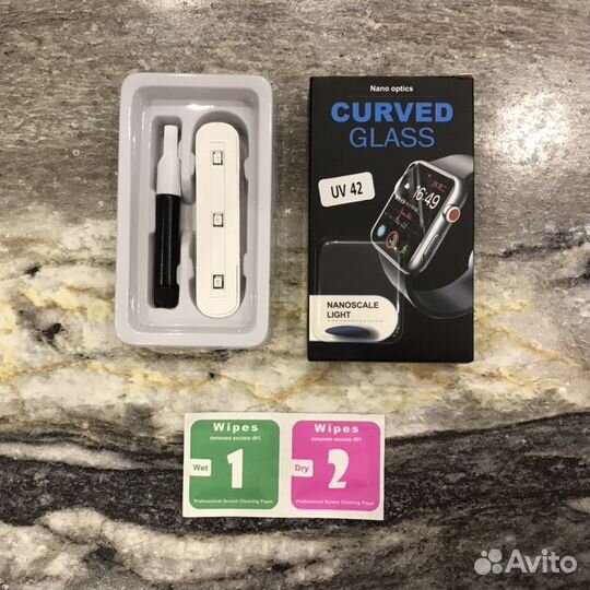 Защитное стекло для Apple Watch 38, 40, 42, 44 мм