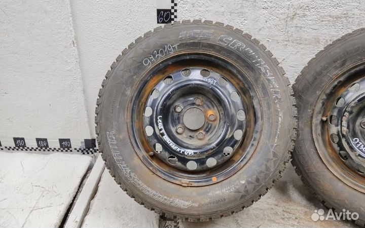 Диск колеса штампованный Kia Ceed 1 R15