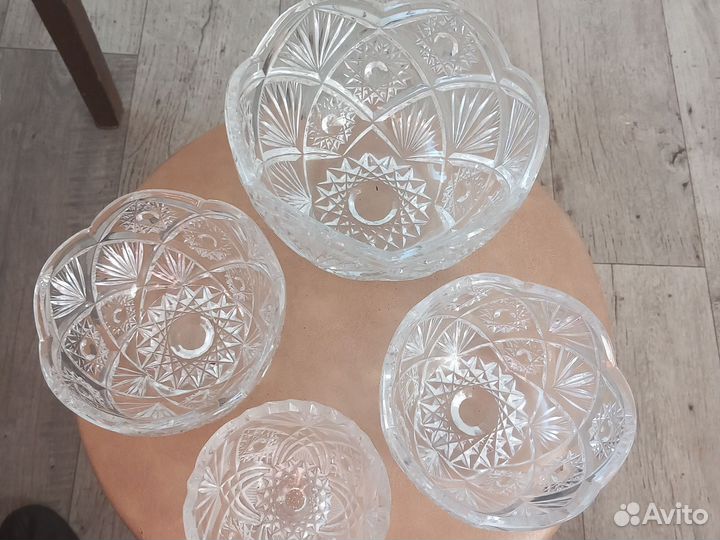 Ваза хрустальная СССР