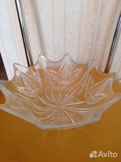 Вазы для фруктов хрусталь СССР