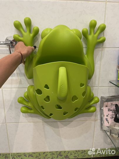 Корзина в ванную для игрушек