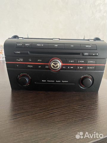 Штатная магнитола mazda 3 bk