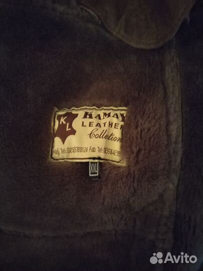 Дубленка натуральная мужская