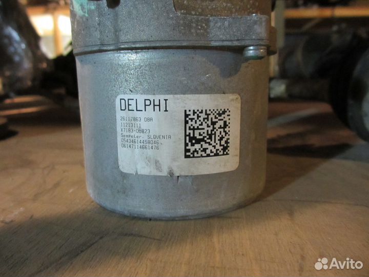 Электро усилитель руля гур Opel Corsa D