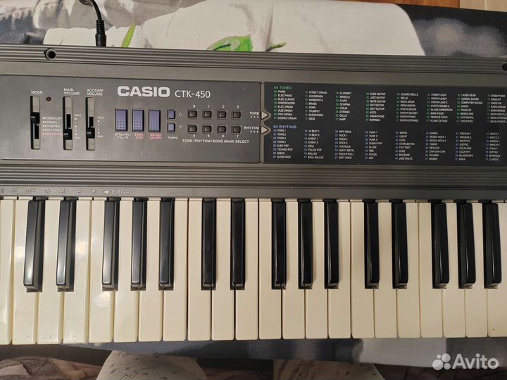 Синтезатор casio ctk 450