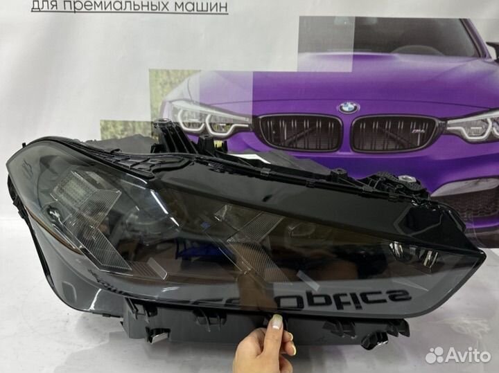 Фара правая на BMW g05 г05 рестайлинг black LED