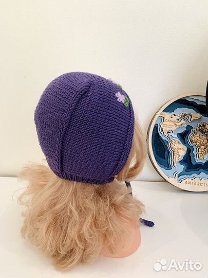 Чепчик для девочки 46-48