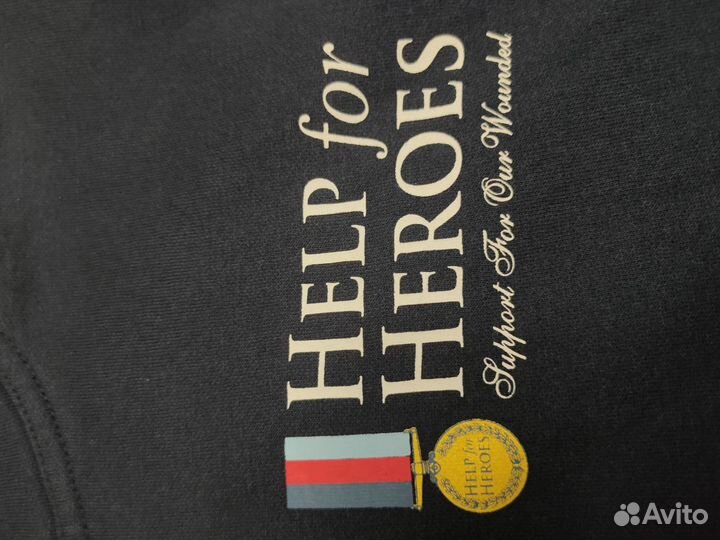 Толстовка/Худи с Капюшоном/UK/Help For Heroes/M