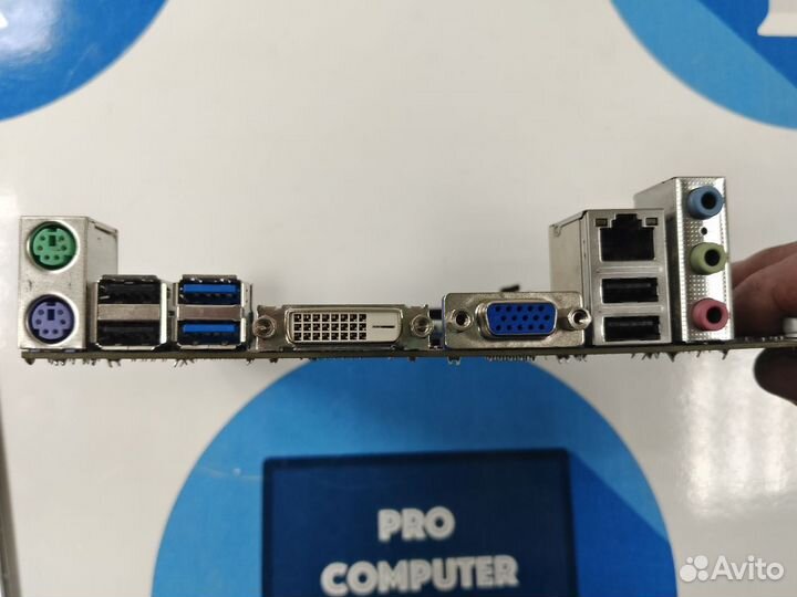 Материнская плата 1150 MSI H81M + i3 4130 есть опт