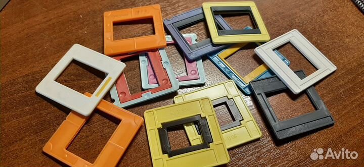 Крышка объектива, рамки для слайдов