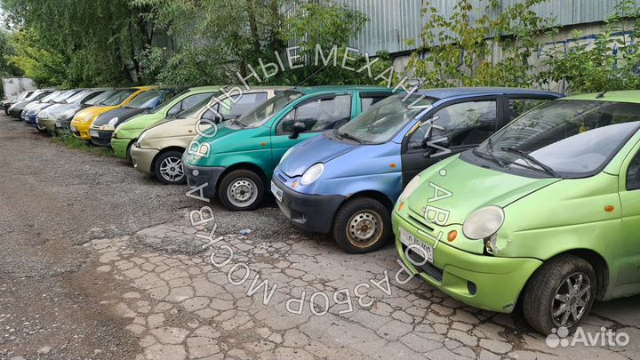 Крыло на Daewoo Matiz. Разборка