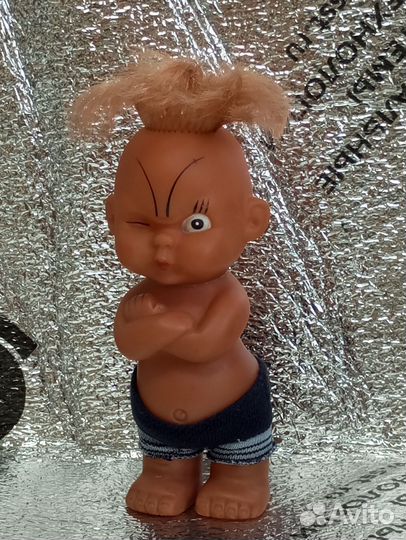 Игрушка Кукла Пупс Голыш 14см simba Клеймо Винил