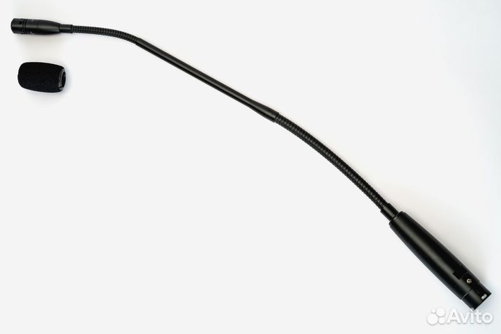 Микрофоны на «гусиной шее» и подставки к ним