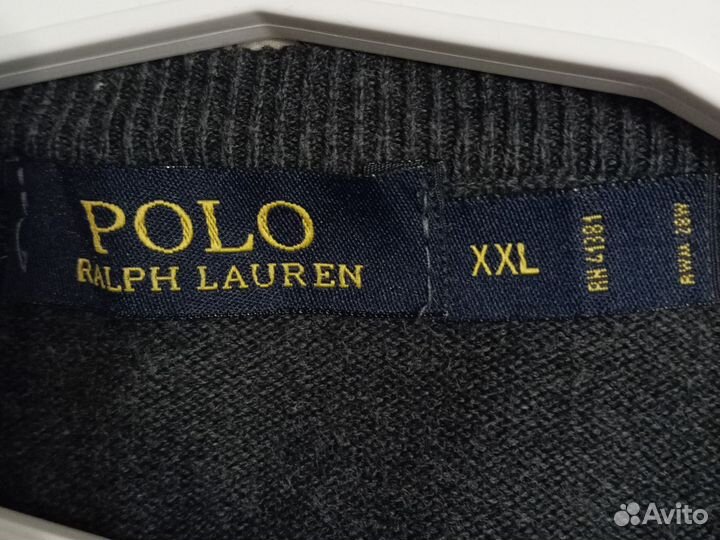 Джемпер мужской polo ralph lauren xxl