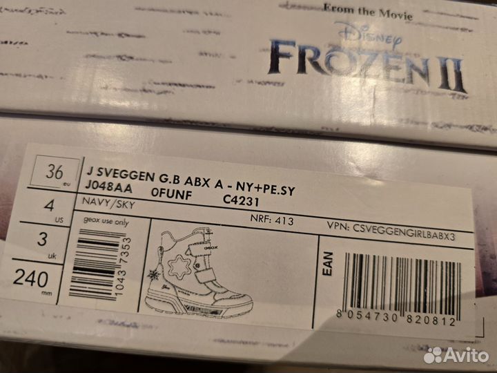 Сапоги ботинки Geox