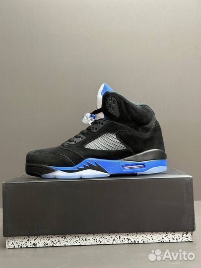 Кроссовки Nike Air Jordan 5 Retro Racer Blue