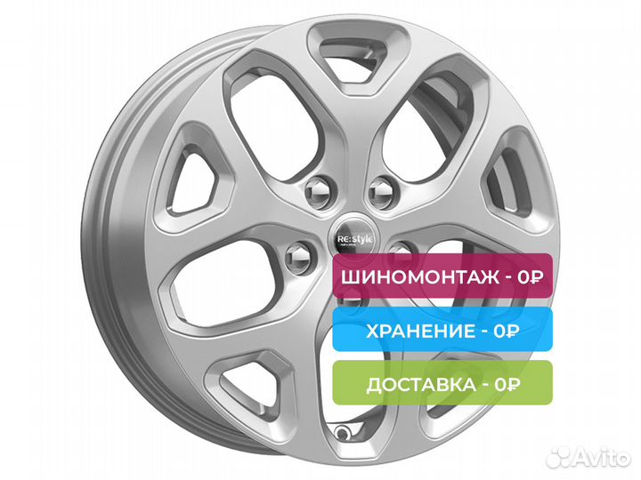 R16 5x114,3 6,5J ET45 60,1 К&К кс869 Сильвер