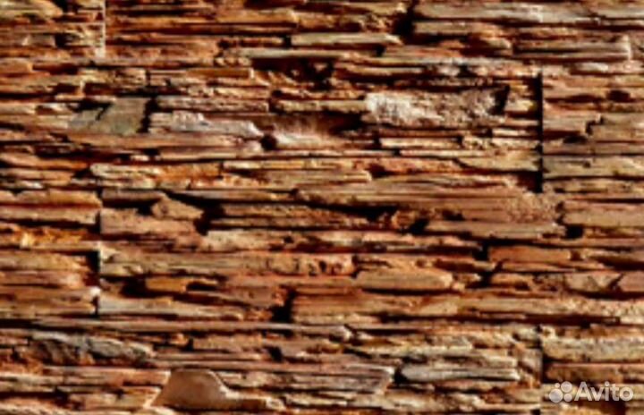 Форма для изготовления декоративного камня кирпич