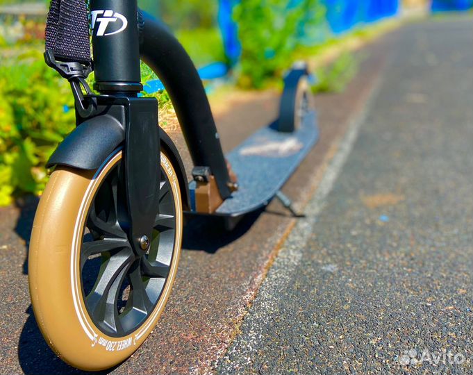 Самокат Tech Team TT huracan черный (2022)