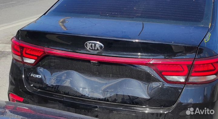 Крышка багажника kia rio 4 2017 2020