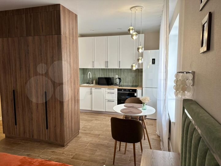 Квартира-студия, 45 м², 1 кровать