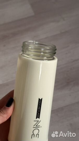 Бутылочка для воды 0,3 стекло