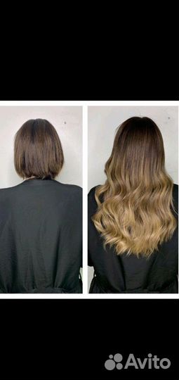 Наращивание волос/ микро/волосы в наличии