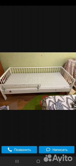 Детская кровать IKEA гулливер