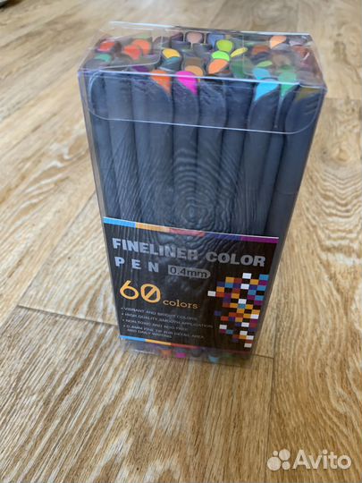 Набор ручек гелевых, линеры