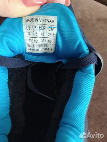 Кроссовки унисекс, зимние 40 размер