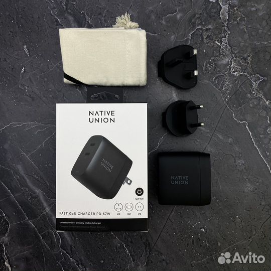 Зарядное устройсво Native Union 2 USB-C 67W