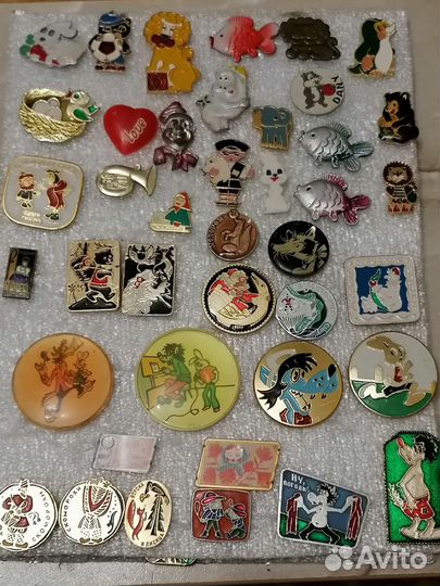 Ну погоди Сказки Детские значки СССР Дети