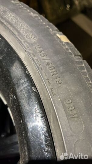 Диски с резиной на bmw r 19