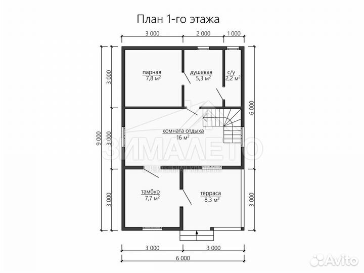 Баня под ключ каркасная