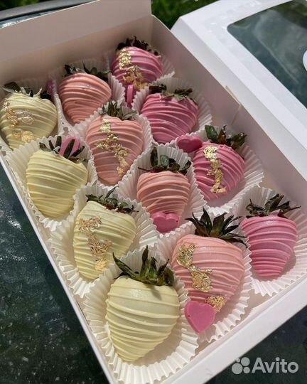 Клубника в шоколаде на корпаратив