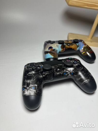 Геймпад на ps4 с принтом