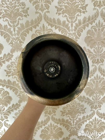 Подсвечник большой бронза СССР