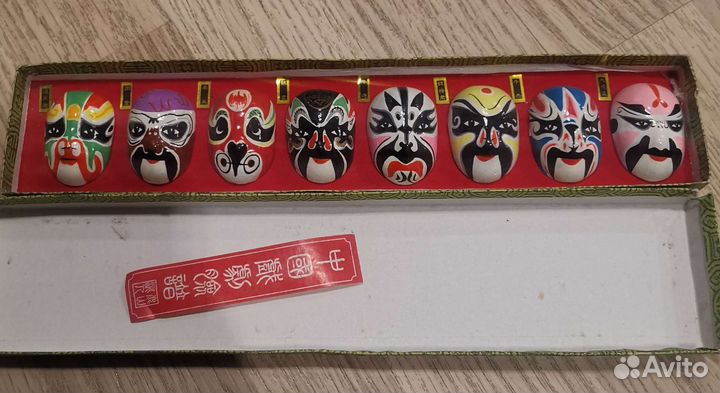 Маски Пекинской оперы