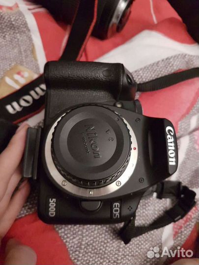 Зеркальный фотоаппарат canon 500d