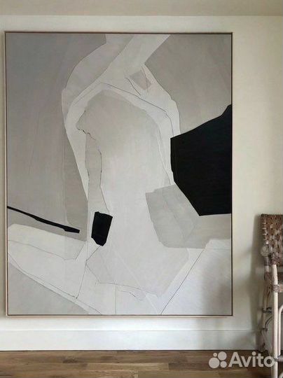 Картина абстракция большая